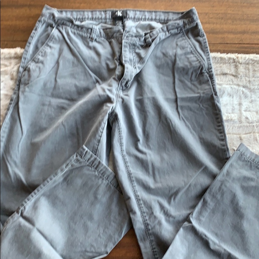 Men’s Grey 36X34 Calvin Klein pants
